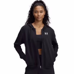 Sweatshirt zippé femme Under Armour Rival Terry