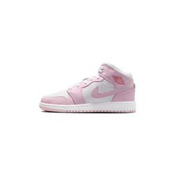Nike Air Jordan 1 Mid (Gs) Chaussures pour Enfant Blanc DQ8423-608