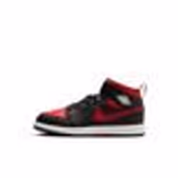 Nike Air Jordan 1 Mid (Ps) Chaussures pour Enfant Noir DQ8424-067