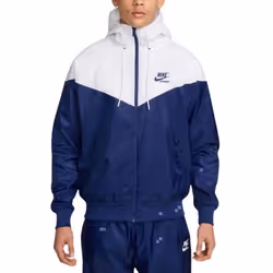 Nike Giacca a Vento da Uomo con Cappuccio Windrunner Woven Blu HJ2040-100