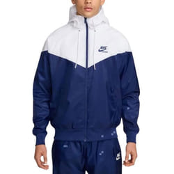 Nike Giacca a Vento da Uomo con Cappuccio Windrunner Woven Blu HJ2040-100