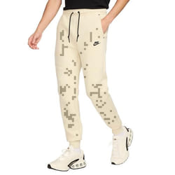 Nike Pantalon pour Homme Tech Fleece Beige HV0959-234