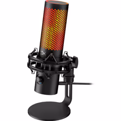 HP HyperX QuadCast 2 S - USB Microphone (Black) Noir Microphone de table
