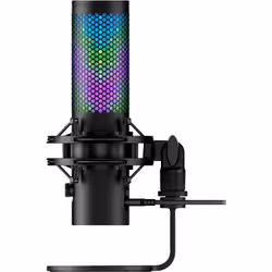 HP HyperX QuadCast 2 S - USB Microphone (Black) Noir Microphone de table