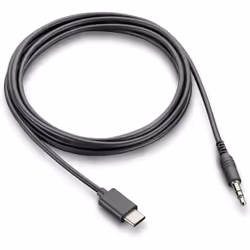 POLY Voyager Surround 80/85 UC 3.5mm Audio Adapter Cable, Cable, Noir