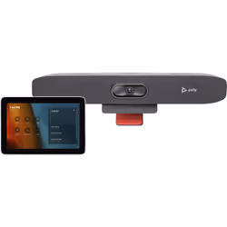 POLY Studio Small Room Kit for MS Teams: Studio R30 USB Video Bar with GC8 (ABB)