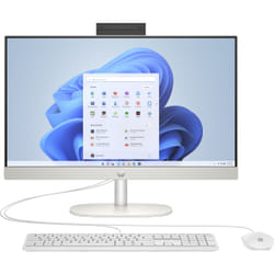 HP 24-cr0038nf Ryzen 5 7520U 23.8" 8Go LP512Go SSD Win11 Home Blanc