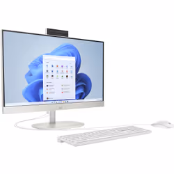 HP 24-cr0038nf Ryzen 5 7520U 23.8" 8Go LP512Go SSD Win11 Home Blanc