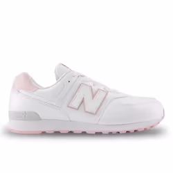Chaussures pour Fille - NEW BALANCE - GC 574 - Blanc - Lacets - Talon Plat