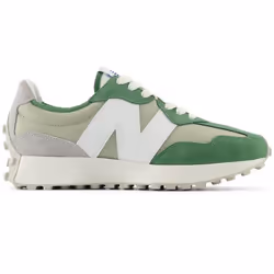 Baskets New Balance U327CE - Vert - Mixte - Lacets - Cuir