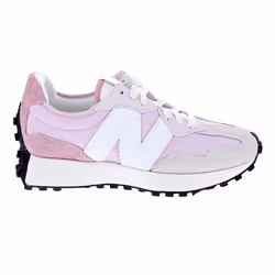 Zapatos New Balance Zapatos - Mujer Zapatillas bajas modelo 327 - Rosa - Bleu - Lacets - Plat - Textile - Femme