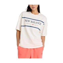 New Balance modèle Athletics Nautical T-shirt Blanc - XS