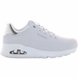 Baskets Skechers Uno - Shimmer Away Blanc Femme