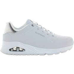 Baskets Skechers Uno - Shimmer Away Blanc Femme