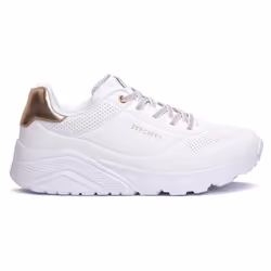 Skechers modèle Uno Lite-metallic Mo Blanc