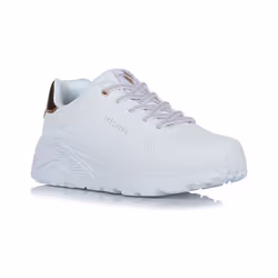 Skechers modèle Uno Lite-metallic Mo Blanc