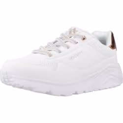 Skechers modèle Uno Lite-metallic Mo Blanc