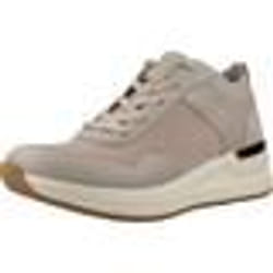 Baskets femme SKECHERS milliard2 - Gris - Cuir - Femme - Lacets - Compensé