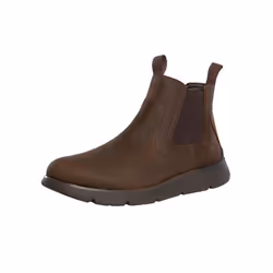 Bottes pour Homme - SKECHERS - Augustino Paulo - Cuir - Lacets - Marron