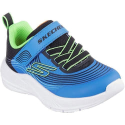 Zapatillas Skechers Niño - Modèle Microspec Advance - Fermeture Lacets - Bleu