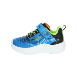 Zapatillas Skechers Niño - Modèle Microspec Advance - Fermeture Lacets - Bleu