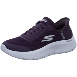 Baskets Skechers Femme Rouge - SKECHERS - 124836-BURG - A élastique - Plat - Textile