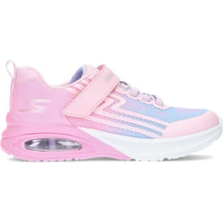 Baskets Microspec Max Advance - SKECHERS - Rose - Fille - Scratch - Enfant - Plat - Synthétique