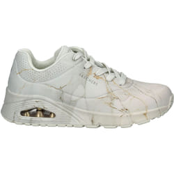 Baskets Skechers Uno - Marbel Marvel Blanc Femme