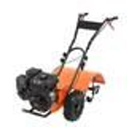 Motoculteur Thermique - VEVOR - Profondeur maximale 100 mm largeur maximale 490 mmAvec 4 dents arrière réglables