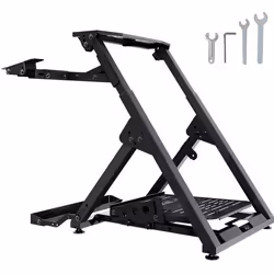 Support de Simulation - VEVOR - Support de Volant de Course Pliable X Réglable en Hauteur pour Logitech