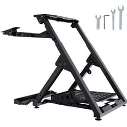 Support de Simulation - VEVOR - Support de Volant de Course Pliable X Réglable en Hauteur pour Logitech