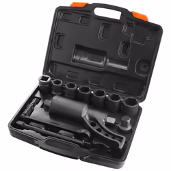 Multiplicateur de Force - VEVOR - Clé Multiplicateur de Couple Démultiplicateur Force 254mm 1:64 8 Douilles