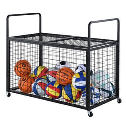 Chariot à Ballons - VEVOR - 115x61x912 cmavec 4 Roulettes et Freins en Acier OrganisateurPour salles scolaires