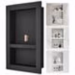 Niche Douche Encastrable - VEVOR - Niche Douche Encastrer Mur 4064x6096x10 cm 2 Étagères pour Salle de Bain