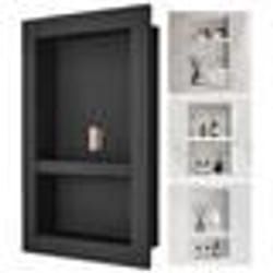 Niche Douche Encastrable - VEVOR - Niche Douche Encastrer Mur 4064x6096x10 cm 2 Étagères pour Salle de Bain