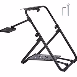 Support de Simulation - VEVOR - Support de Volant Course Pliable Hauteur Réglable pour Logitech Portable