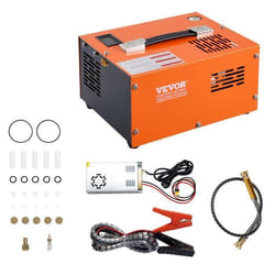 Compresseur dAir PCP  - VEVOR -  Compresseur dAir Portable Pcp 30MPa Convertisseur Externe CC12V-CA230V Arrêt Manuel