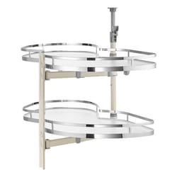 Plateau Tournant pour Meuble dAngle-VEVOR-Ouverture à Gauche-Étagère Pivotante 914 cm de Largeur-Hauteur à 2 Niveaux