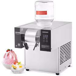 Machine à Glace Râpée de Neige Commerciale-VEVOR-Machine à Râper la Glace 170 kg/24H-pour Dessert Boulangerie Café