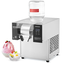 Machine à Glace Râpée de Neige Commerciale-VEVOR-Machine à Râper la Glace 170 kg/24H-pour Dessert Boulangerie Café