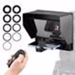 Téléprompteur - VEVOR - 10 pouces - Spectroscope HD - Bluetooth - Accessoires inclus