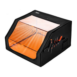 Boîtier Protection de Graveur Laser-VEVOR-800x800x500 mm-Ignifuge Fumée et Bruit Isolés Protection des Yeux