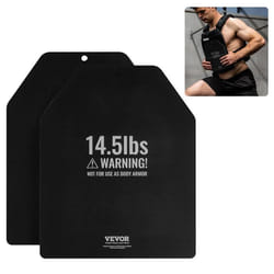 Plaques Lestées pour Gilet Lesté-VEVOR-Paires de 659 kg Plaques de Poids pour Gilet en Acier de Qualité Supérieure