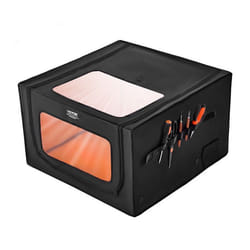 Boîtier de protection - VEVOR - ZL-FHD-0024 - 800x800x500 mm - Ignifuge - Fumée Bruit Isolés