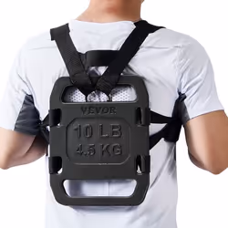 Plaques Lestées pour Gilet Lesté-VEVOR-Paire de 45 kg-Plaque de Poids pour Dac à Dos-Poids de Plaque de Sac à Dos