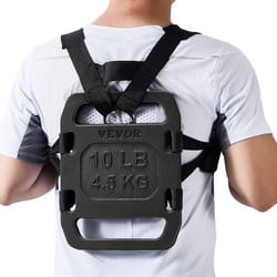 Plaques Lestées pour Gilet Lesté-VEVOR-Paire de 45 kg-Plaque de Poids pour Dac à Dos-Poids de Plaque de Sac à Dos