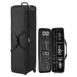 Valise à Roulettes pour Équipement de Studio-VEVOR-131x365x38 cm-pour Pied Éclairage Trépied Télescope