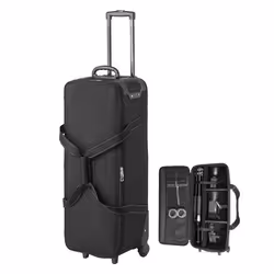 Valise à Roulettes pour Équipement de Studio-VEVOR-91x30x355 cm-pour Pied Éclairage Trépied Télescope