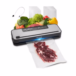 Machine Sous Vide Alimentaire-VEVOR-100 W-Machine à Emballer Mise Sous Vide Aliments 60 kPa