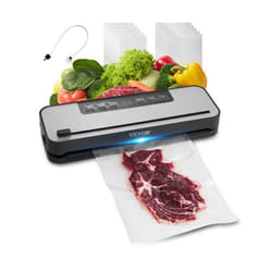 Machine Sous Vide Alimentaire-VEVOR-100 W-Machine à Emballer Mise Sous Vide Aliments 60 kPa